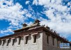 Nov. 7, 2016 -- Photo shows that Samye Monastery, Tibet`s first monastery, is located in Chanang County of Shannan, China`s Tibet Autonomous Region. [Photo/Xinhua]