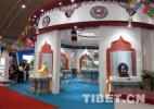 Nov. 21, 2016 -- At the 11th China (Beijing) International Cultural & Creative Industry Expo, the Buddha sculptures in the Tibet booth attracted a lot of attention. 