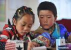 Nov. 28, 2016 -- Pupils study at Daiqian school in Zhuaxixiulong Township of Tianzhu Tibetan Autonomous County, northwest China`s Gansu Province, Nov. 24, 2016. To increase the enrollment rate of schools, especially ensure Tibetan children`s access to education, about 62 schools of the county have concentrated the efforts in training teachers and attracting more competent faculties as well as improving conditions for teaching facilities. (Xinhua/Guo Gang) 