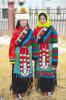 Dec. 1, 2016 -- Photo shows Tibetan women`s costumes of Amdo County, Nagqu Prefecture, southwest China`s Tibet Autonomous Region. [China Tibet News/Tsewang,Tang Bin]