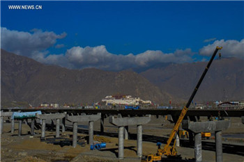 Part of Lhasa ring road opens for trial operation in China's Tibet