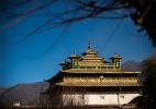Dec. 20, 2016 -- Photo taken on Dec. 7 shows the main temple of Samye Monastery with Tibetan, Chinese and Indian characteristics. [Photo/Xinhua] 