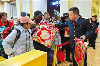 Voluntary service for Spring Festival travel