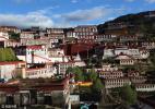 Jan. 24, 2017 -- Ganden Monastery, also known as Gaden Monastery, is one of the `great three` Gelukpa university monasteries in Tibet, together with the Sera Monastery and the Drepung Monastery. Located at the top of Wangbur Mountain, Tagtse County, Ganden Monastery was built in the seventh year of the Yongle Reign (1409) during the Ming Dynasty (1368-1644).