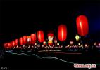 Feb. 10, 2017 -- Red lanterns are seen in Zhangye City, Gansu Province, Feb. 8, 2017. [Photo / VCG] 