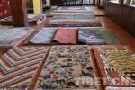 Feb.24,2017--Tibetan carpets with fashionable patterns and colors.