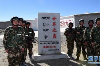 Border guards garrison China's highest-altitude village