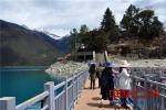 May 2,2017--Tourists flock here every year when spring comes. According to Palden Tsewang, vice chief of the county’s tourism bureau, tickets sales of the scenic spot in 2016 reached 20 million yuan (2.9 million US dollars).