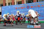 May 12,2017--The 2017 Aba Ethnic and Folk Intangible Cultural Heritage Performance was opened on April 28th at the Cultural Palace square of Barkam, the prefectural capital of Aba in southwest China`s Sichuan Province. [Photo/Sichuan Online]