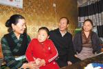 May 12,2017--Qi Zhala, Chairman of southwest China`s Tibet Autonomous Region, is visiting local resident in Zham during an investigation from May 3 to May 6 in Shigatse City. [Photo/Chinatibetnews.com ]