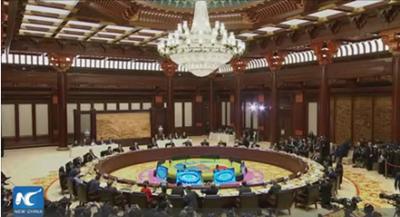 Xi Jinping addresses Leaders' Roundtable Summit of Belt and Road forum