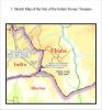 Aug.3,2017--The graphics shows an appendix released in the document titled `The Facts and China`s Position Concerning the Indian Border Troops` Crossing of the China-India Boundary in the Sikkim Sector into the Chinese Territory.` (Xinhua/Qu Zhendong)
