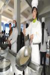 Oct. 17, 2017 -- Students of the Lhasa Second Secondary Vocational School are learning cooking. [China Tibet News/Li Zhou, Tsewang]