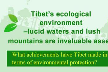 Tibet’s ecological environment: lucid waters and lush mountains are invaluable assets