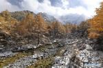 Nov. 16, 2017 -- Photo taken on Nov. 4, 2017 shows the scenery in Yading Nature Reserve in Daocheng County of Tibetan Autonomous Prefecture of Garze, southwest China`s Sichuan Province. Yading is a national level reserve famous for its abundant natural resources. It is a mountain sanctuary and major Tibetan pilgrimage site comprising mountains, with the highest peak at 6,032 meters above sea level. (Xinhua/Jiang Hongjing)