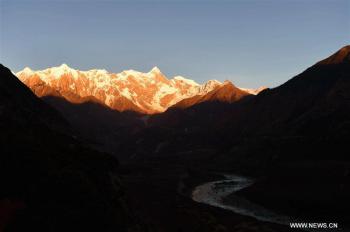 Scenery of Mount Namjagbarwa in Nyingchi, China’s Tibet