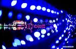 Nov. 27, 2017 -- Decorative lights are illuminated during a light festival at Nanshan park in Lhasa, southwest China`s Tibet Autonomous Region, Nov. 23, 2017. The exhibition area of the festival are about 30,000 square meters. (Xinhua/Purbu Zhaxi)