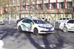 Dec. 14, 2017 -- Photo shows new energy taxis that have been put into operation in Lhasa. [China Tibet News/Li Zhou]
