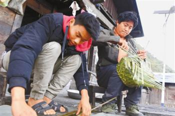 Bamboo weaving skill leads Tibetans to get rich