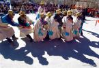 Jan. 18, 2018 -- Villagers compete in a tug of war in Chusong Village of Nyarixung Township in Xigaze City, southwest China`s Tibet Autonomous Region, Jan. 17, 2018. In Xigaze and other farming regions of Tibet, people celebrate New Year on the 1st day of the twelfth month of the Tibetan lunar calendar. According to local farming tradition, spring ploughing season always begins as the fall of New Year, thus celebrating one month earlier is to meet the needs of local agriculture. (Xinhua/Jigme Dorje)