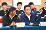 Jan. 26, 2018 -- Trinley Dorje, member of the Tibetan People`s  Political Consultative Conference, is making a statement on the achievements that Tibet has made in the past five years. [Photo/China Tibet News/Li Zhou]