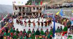 Feb. 1, 2018 -- The `Maer` circle dance originating  from the Maer Village in the Tsenlha County, southwest China`s Sichuan Province has a long history that can date back to over one thousand years ago. The dance features unique cultural characteristics of Jiarong Tibetan and was included as a Sichuan provincial intangible cultural heritage item in 2007. [Photo/cri.cn]  