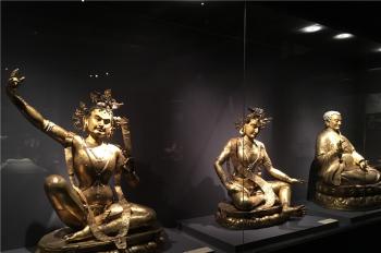 Tibetan relics on display at Capital Museum in Beijing