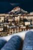 Mar. 13, 2018 -- Photo shows the snowscape of Lhasa, capital city of southwest China`s Tibet, on March 10 after a snowfall arrives at the night of March 9, 2018.