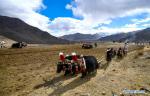 Mar. 19, 2018 -- Farmers and their yaks attend a spring ploughing ceremony in Kere Village of Bomtoi Township, Lhasa, southwest China`s Tibet Autonomous Region, March 17, 2018. Traditional spring ploughing ceremonies took place in Tibet`s major cultivation areas on Saturday to pray for a year with good harvests. (Xinhua/Jigme Dorgi)