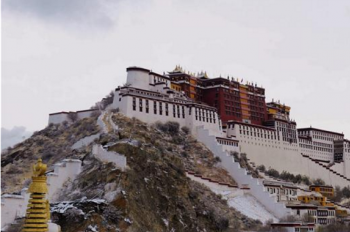 In pics: snow scenery of Lhasa, China’s Tibet