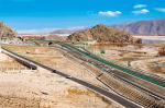 Mar. 26, 2018 -- Photo shows the fast track from Lhasa to Tsedang. [China Tibet News/Losang]