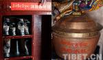 June 11,2018--Each temple hall at Champaling Monastery is equipped with a firefighting equipment box and water tank.