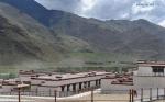 June 19. 2018 -- This photo taken on June 18, 2018 shows residences built for villagers who have moved from Nyima County of Nagqu to the new settlement in Lhasa during a relocation program with environmental purposes in southwest China`s Tibet Autonomous Region. A total of 1,102 residents have been relocated to a new settlement in Lhasa to make their old neighbourhoods accessible to wild animals in the Qiangtang National Nature Reserve. Completed on Monday, the relocation marked the first such program carried out for the sake of environmental protection in areas at high altitudes in Tibet Autonomous Region. (Xinhua/Chogo)