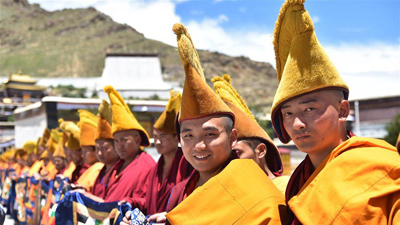 Panchen Lama returns to Tashilumpo Monastery in Xigaze, China’s Tibet