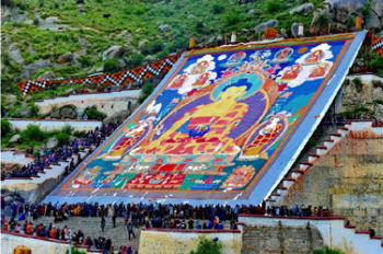 Yogurt Festival starts in Tibet