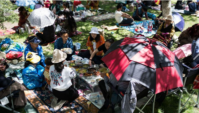 Tibetans enjoy pleasant summer picnics