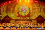 Sept. 10, 2018 -- Artists perform on stage during the Fourth China Tibet Tourism and Culture Expo in Lhasa, capital of southwest China`s Tibet Autonomous Region, Sept. 7, 2018. The five-day expo will last untill Sept. 11. (Xinhua/Dainzin Nyima Choktrul)