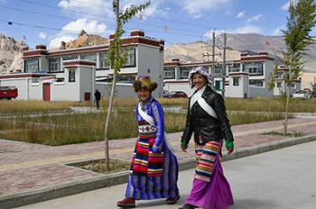Jaggang Village model unit in China’s Tibet poverty relief campaign