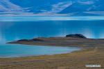 Sept. 25, 2018 -- Photo taken on Sept. 20, 2018 shows the scenery of the Zhari Namco Lake in Ali, southwest China`s Tibet Autonomous Region. (Xinhua/Dainzin Nyima Choktrul)