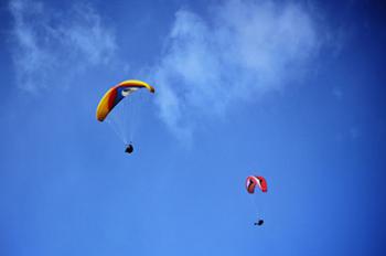 Paragliding in Tibet