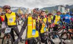 Oct. 19, 2018 -- On October 16, the First Trans-Himalaya Biking Extreme Race 2018 kicked off in Nyingchi City, southwest China`s Tibet Autonomous Region.