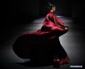 Nov. 21, 2018 -- A model presents a creation designed by Aj Namo, a fashion designer of Tibetan ethnic group, during a show in Lhasa, southwest China`s Tibet Autonomous Region, Nov. 18, 2018. (Xinhua/Purbu Zhaxi)