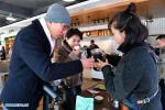 Jan. 3, 2019 -- Participants taste coffee during the regional contest of the 4th ABrC (Amateur Brewers Cup) in Lhasa, capital of southwest China`s Tibet Autonomous Region, Dec. 30, 2018. (Xinhua/Zhang Rufeng)