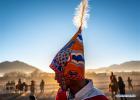 A boy prepares to compete in a horse race in Lhasa, capital of southwest China`s Tibet Autonomous Region, Feb. 7, 2019. Since 1990, horses have been drifting away from plateau life, as most villages are connected to modern road networks these days. In some places, however, horses have regained their status as a mode of transport. Gyumey Dorje lives at the foot of Mt. Gang Rinpoche, a sacred mountain for Tibetans and a hot tourist attraction. There, villagers offer tourists services such as horseback riding or transferring goods up and down the mountain. `The horse is no common livestock,` said Ngawang Tenzin from the local culture authority. `The changing status of horses reflects the development of Tibet.` (Xinhua/Purbu Zhaxi)