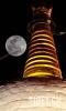 Feb. 27, 2019 -- Photo shows the first supermoon of the year appears in the night sky of Lhasa, capital city of southwest China`s Tibet Autonomous Region, 21. Jan, 2019.