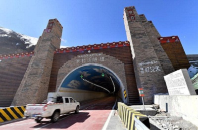 World’s highest highway tunnel opens to traffic in China’s Tibet