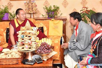 Panchen Lama attends Buddhist activities in Jilung, China’s Tibet
