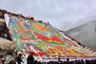 Yogurt Festival celebrated in Tibet