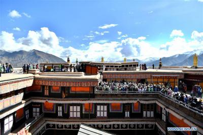 In pics: annual renovation of Potala Palace in Lhasa