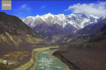 Bird's eye view of southeastern Tibet: The deepest canyon in the world